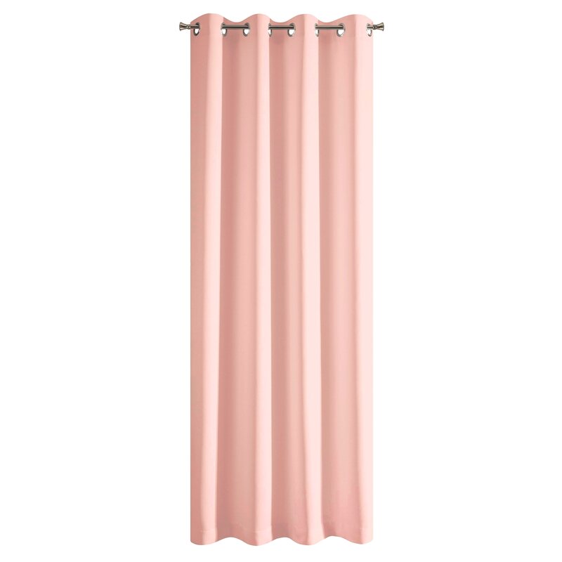 ZASŁONA GOTOWA D91 ADORE 140 X 250 CM PUDROWY RÓŻ