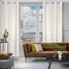 Zasłona gotowa Marigold biała 140 x 250 cm – subtelnie ogranicza światło