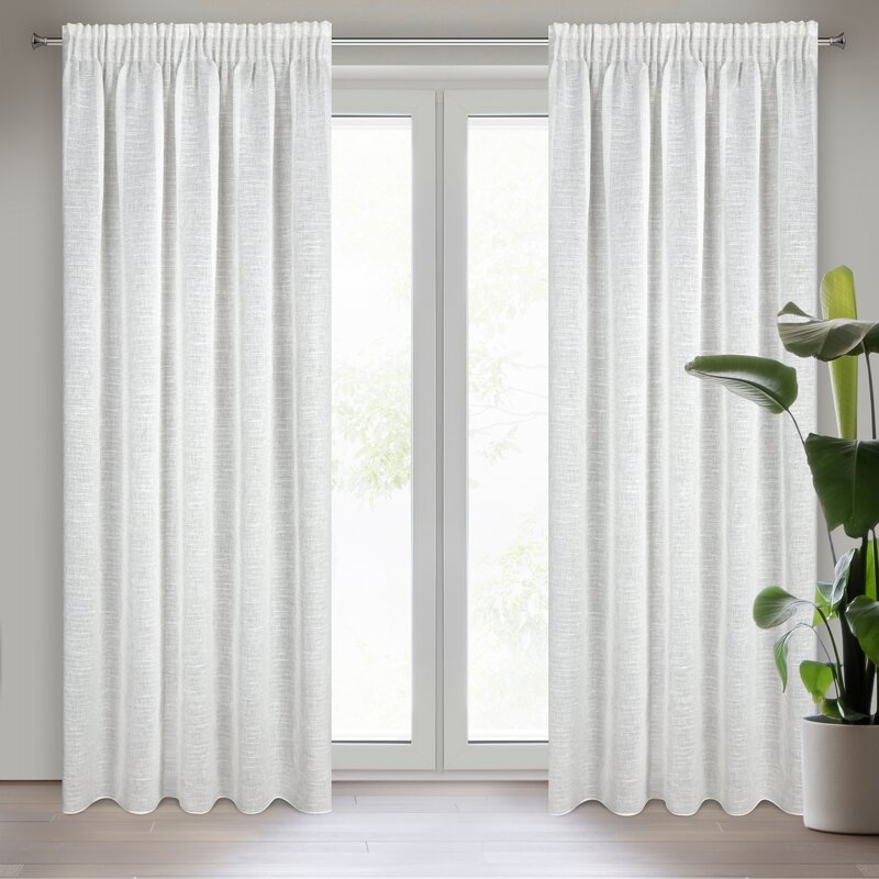 Zasłona gotowa Kelsi naturalna 140 x 270 cm – rozprasza światło