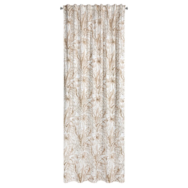 Zasłona gotowa Saba biała 140 x 270 cm – zaciemnia pomieszczenie