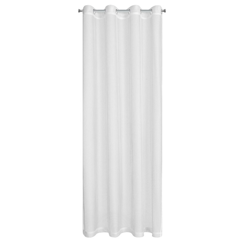 Firana gotowa Megi biała 140 X 250 cm – delikatnie rozprasza światło