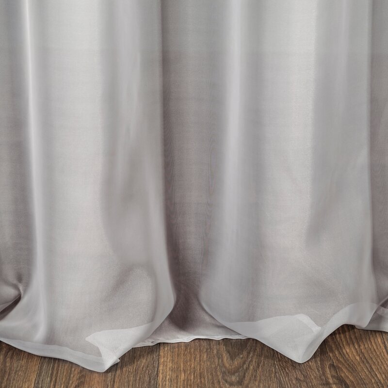 Zasłona gotowa Amira jasnoszara 140 x 250 cm – zaciemniająca i stylowa