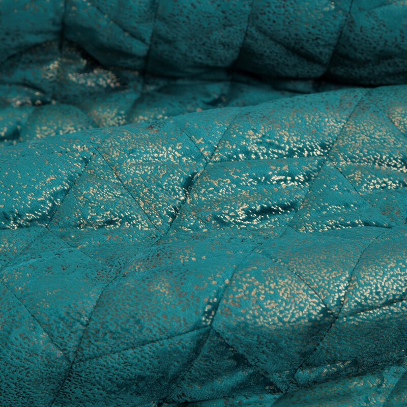 NARZUTA AGATA 220 X 240 CM TURKUSOWY