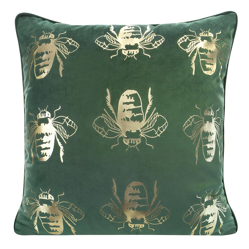 Poszewka Blink 15 zielona 45 x 45 cm – wprowadza elegancję