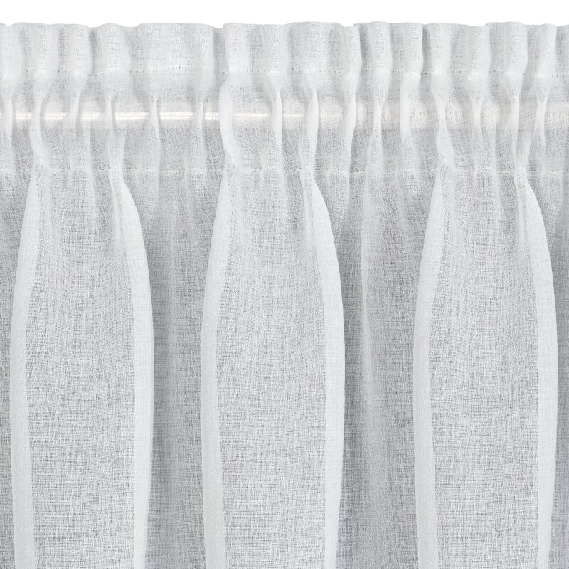 FIRANA GOTOWA LANA NA TAŚMIE 350 X 250 CM BIAŁY