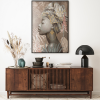 OBRAZ 575B 60 X 80 CM BRĄZOWY