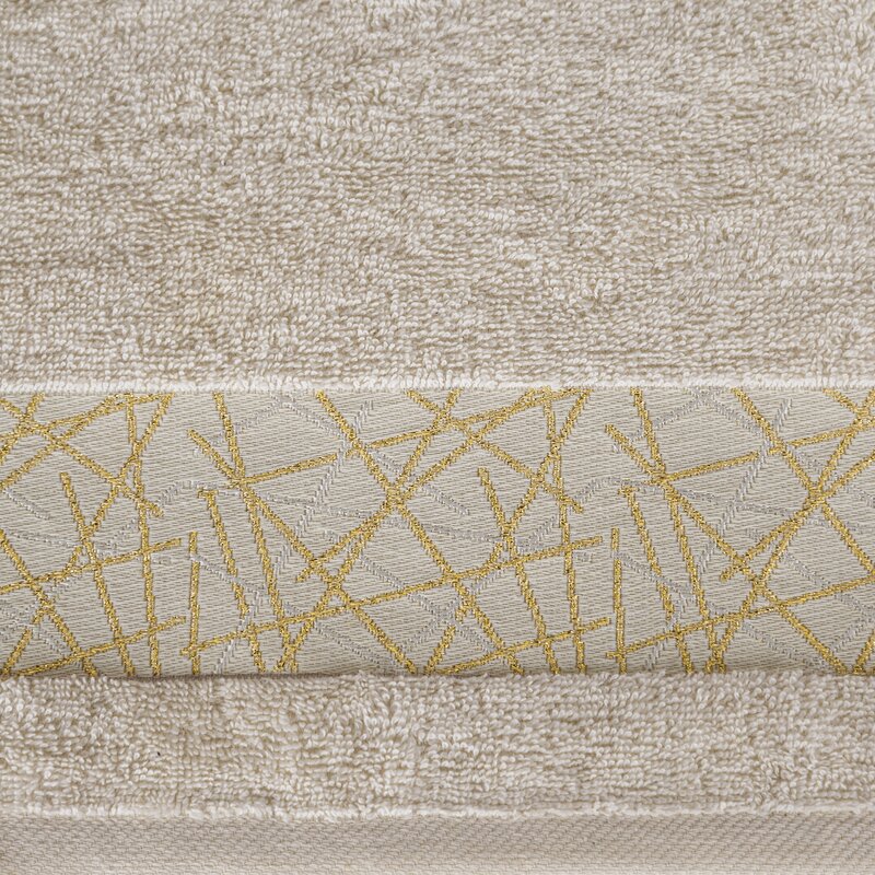RĘCZNIK NIKA (03) 50 X 90 CM BEŻOWY