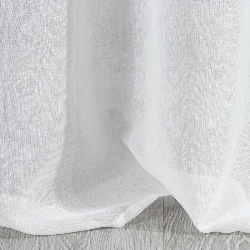 Zasłona gotowa Ravia biała 140 x 250 cm – rozświetla wnętrze