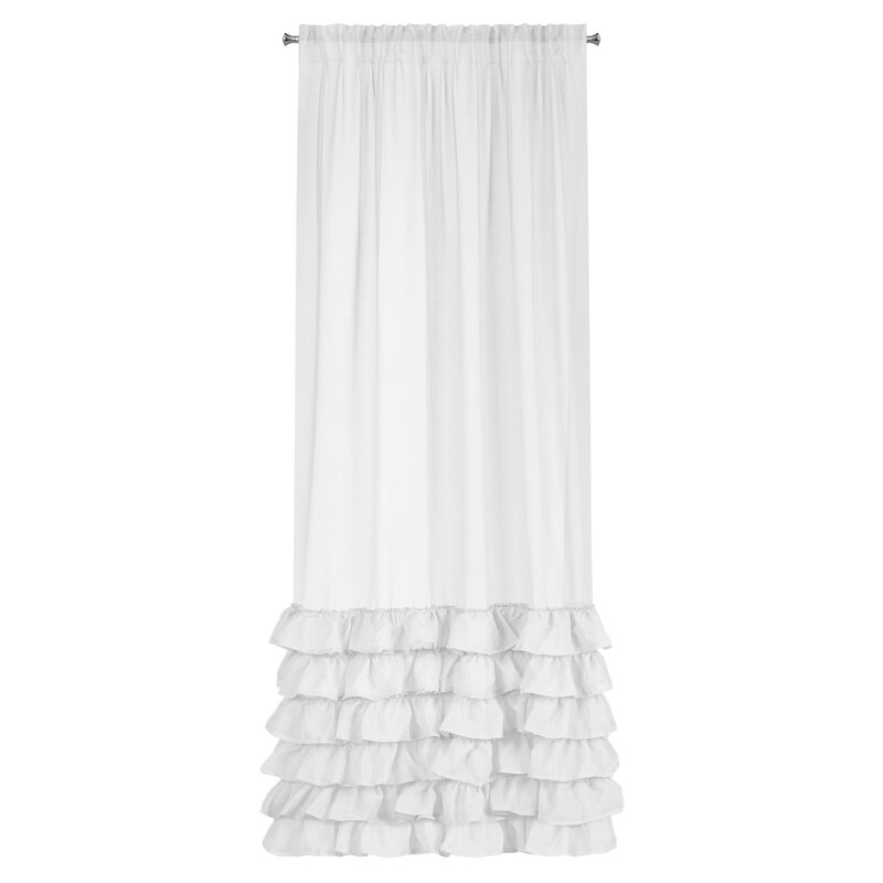 FIRANA GOTOWA DOLLY NA TAŚMIE 140 X 250 CM BIAŁY