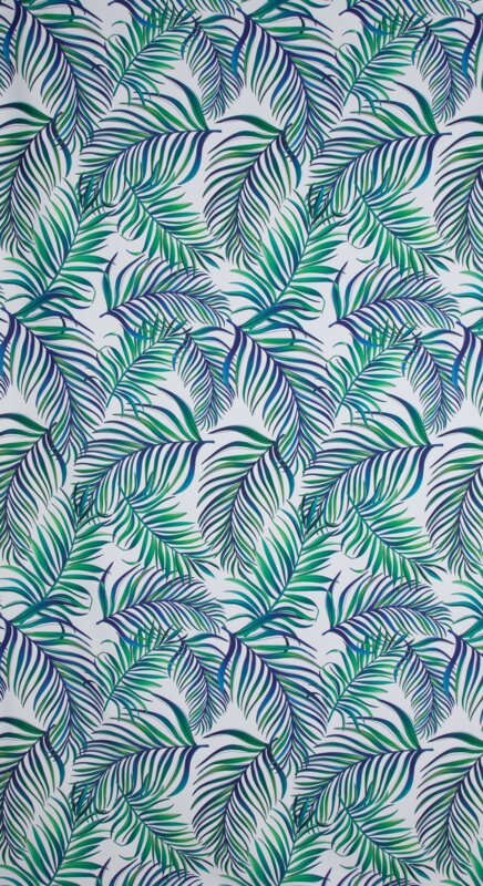 Zasłona gotowa Palms biała 140 x 250 cm – wprowadza świeżość