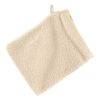 Ręcznik gładki ciemnobeżowy 16 x 21 cm – idealny do twarzy