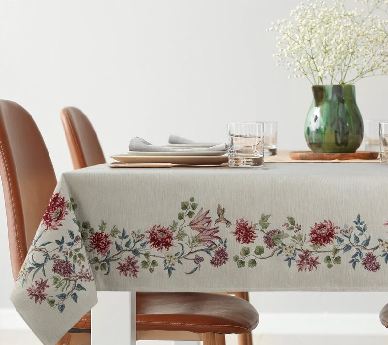Obrus gobelinowy SZE/CHO/1295 naturalny 140x180 – wprowadzi ciepło