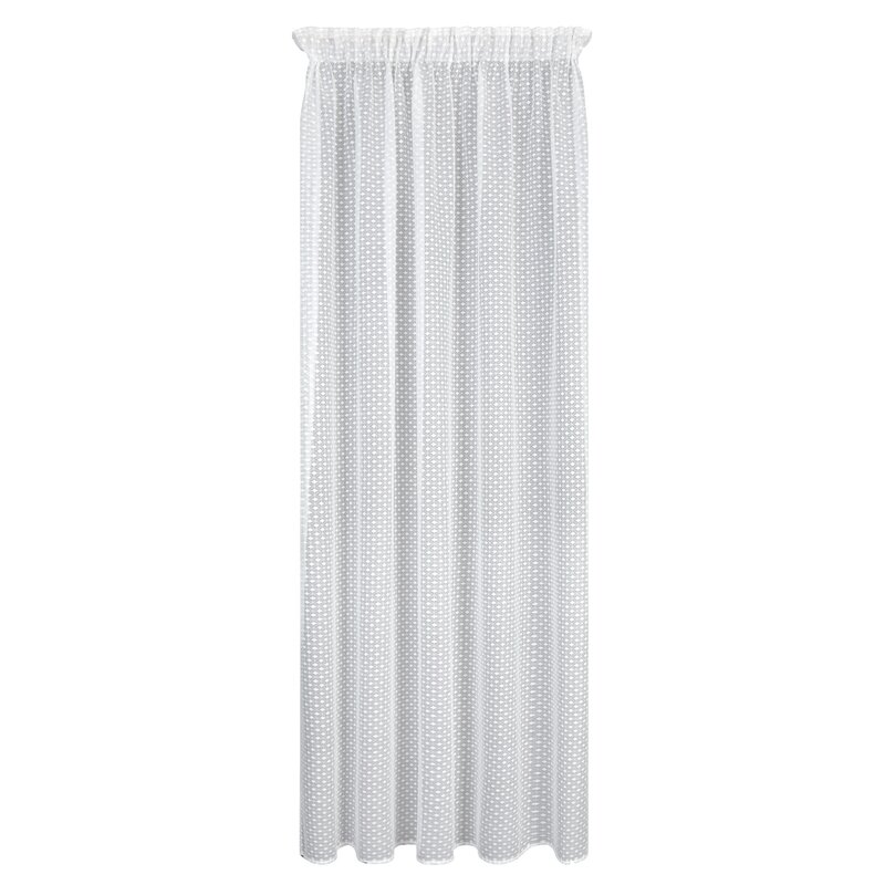 Firana gotowa Alaya biała 140 x 270 cm – rozświetla wnętrze