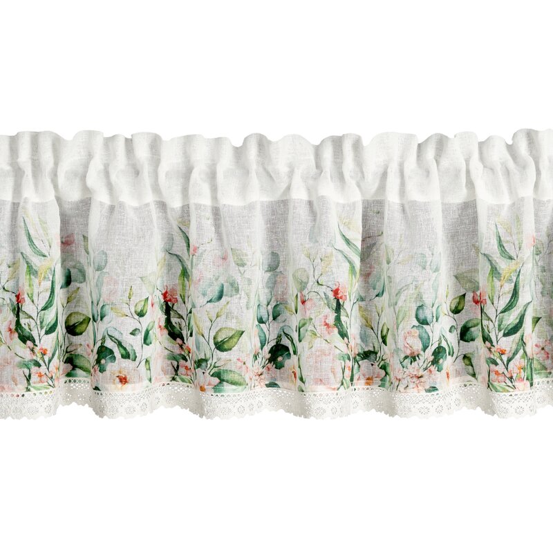 Firana gotowa Estera biała 150 x 30 cm – rozjaśnia wnętrze