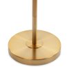 Lampa podłogowa Leona ciemnobrązowa O 36 x 165 cm – stworzy nastrój
