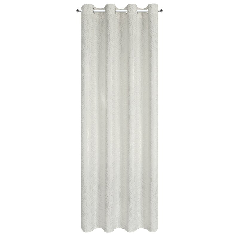Zasłona gotowa Oleta biała 140 x 250 cm – rozprasza światło