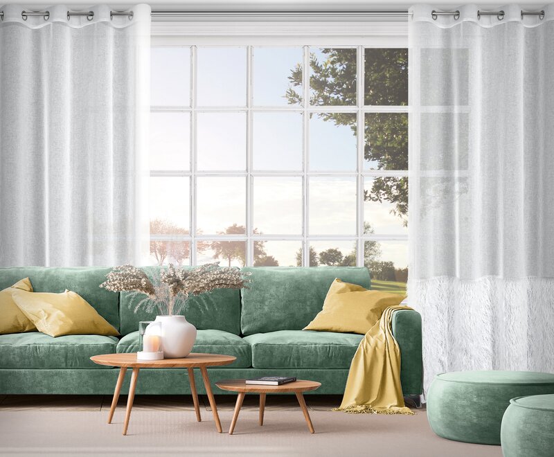 Firana gotowa Margaret6 biała 140 x 250 cm – dodaje lekkości