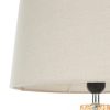 Lampa stołowa Gavin beżowa O 34 x 59 cm – tworzy przytulny nastrój