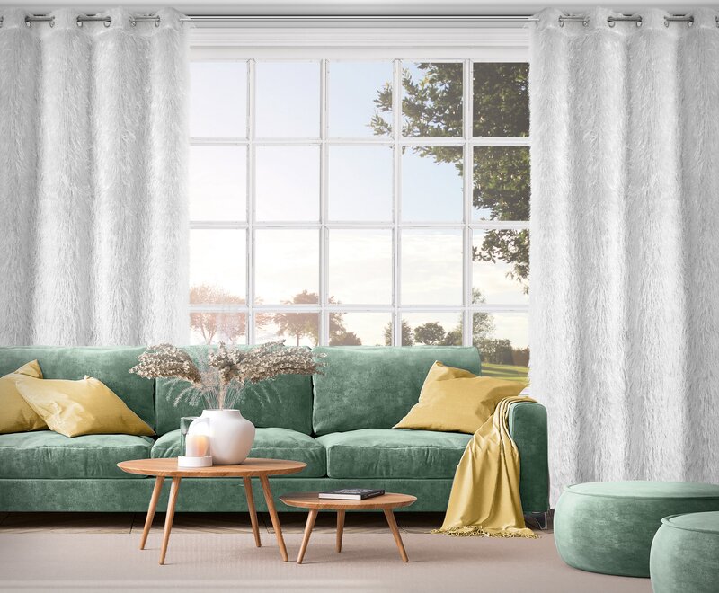 Zasłona gotowa Margaret biała 140 x 250 cm – dodaje lekkości