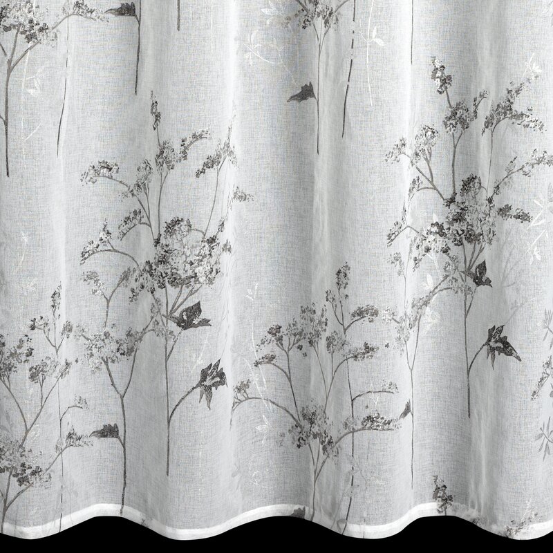 Zasłona gotowa biała 140 x 250 cm – zaciemniająca i stylowa