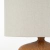 Lampa stołowa Benti jasnobrązowa 38 x 52 cm – tworzy ciepłe światło