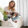 Firana gotowa Anira biała 350 x 250 cm – rozświetla wnętrze