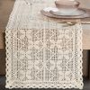 Obrus nici Martha jasnobeżowy 40 x 180 cm – doda szyku stołu
