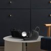 Figurka ceramiczna Moly czarna 26 x 11 x 12 cm – doda uroku wnętrzu