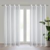 Firana gotowa ABI1 biała 140 x 250 cm – rozjaśnia wnętrze