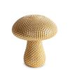 Figurka ceramiczna Dean złota 19 x 21 cm – doda blasku wnętrzu