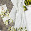 Komplet ściereczek kuchennych 3szt 50x75 cm bawełniany kolor naturalny, żółty 200 g/m2 LEMON – wniesie świeżość