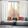 Zasłona gotowa Lucila biała 140 x 270 cm – rozjaśnia wnętrze