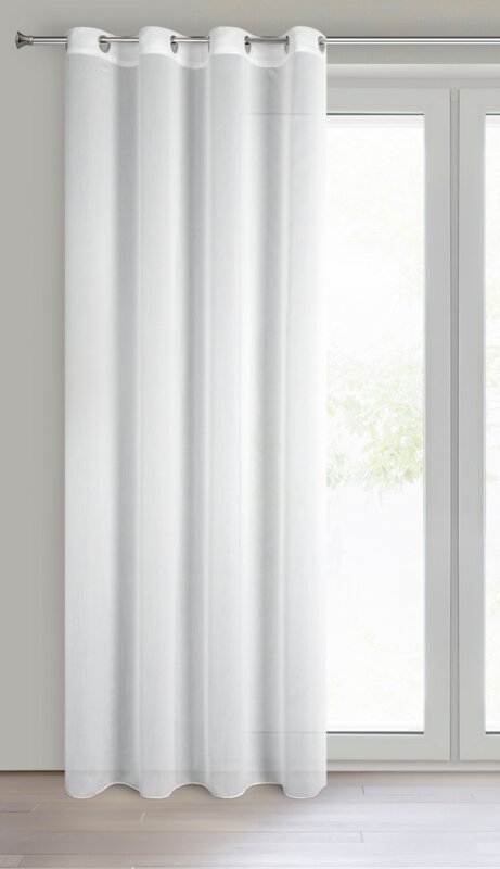 Firana gotowa Tirsa biała 140 x 250 cm – rozjaśnia wnętrze