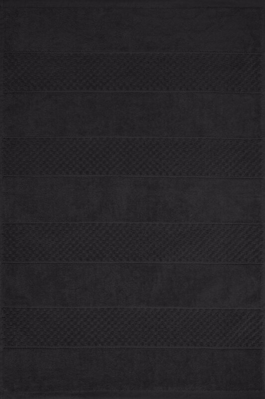 DYWANIK ŁAZIENKOWY JESSI (06) 60 X 90 CM CZARNY