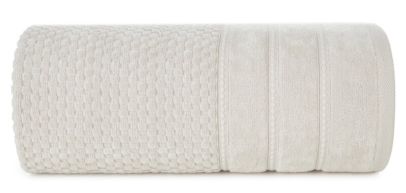 Ręcznik welurowy Adore beżowy 70 x 140 cm – miękki i chłonny