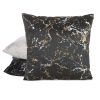 Poszewka Dori czarna 45 x 45 cm – doda blasku wnętrzu