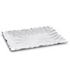 PATERA DEKORACYJNA ARIANA (01) 25 X 25 X 3 CM BIAŁY