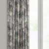 Zasłona gotowa srebrna 140 x 270 cm – zaciemniająca welwetowa
