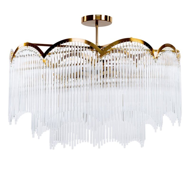 Lampa sufitowa Salma (02) biała O 80 x 60 cm – rozświetli wnętrze