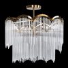 Lampa wisząca Salma biała O 60 x 55 cm – rozświetli wnętrze