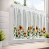Zazdrostka gotowa Helia biała 150 X 60 cm – radosny motyw słoneczników