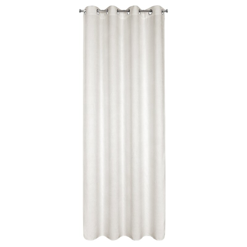 Zasłona gotowa Aleta jasnobeżowa 135 x 250 cm – zapewni prywatność