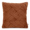 Poszewka DESIGN91 ceglasta 45 x 45 cm – doda ciepła wnętrzu