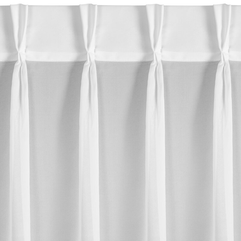 Firana gotowa Ruby biały 230 x 270 cm – rozświetla wnętrze