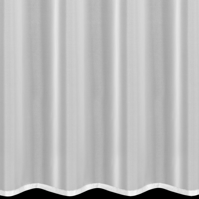 Firana gotowa Lucy biała 80 x 270 cm – miękko się układa