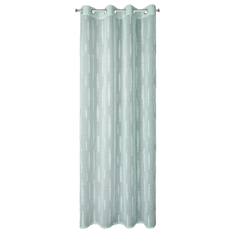 Zasłona gotowa Aleni miętowa 140 x 250 cm – wprowadza świeżość