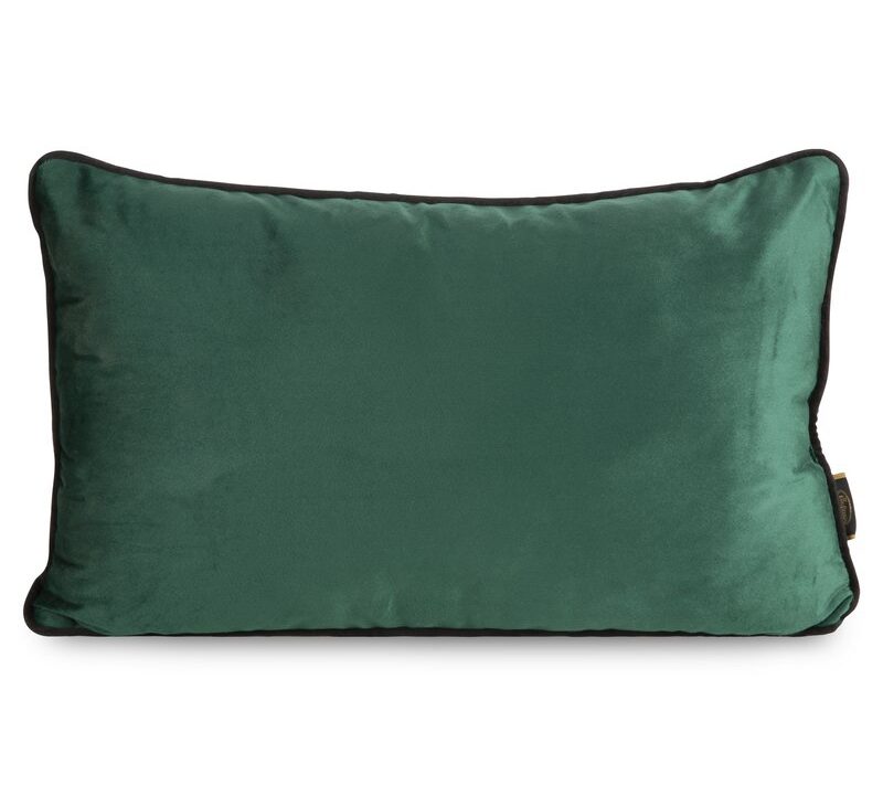 Poszewka velvet melia 2 ciemnozielona 30 x 50 cm – dodaje przytulności