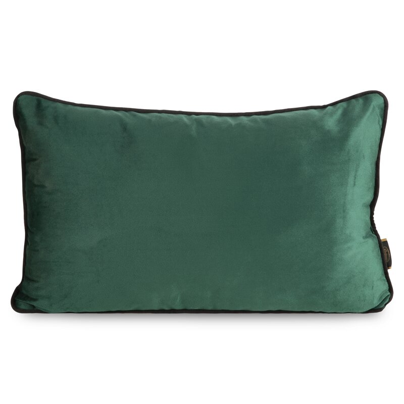 Poszewka velvet melia 2 ciemnozielona 30 x 50 cm – dodaje przytulności
