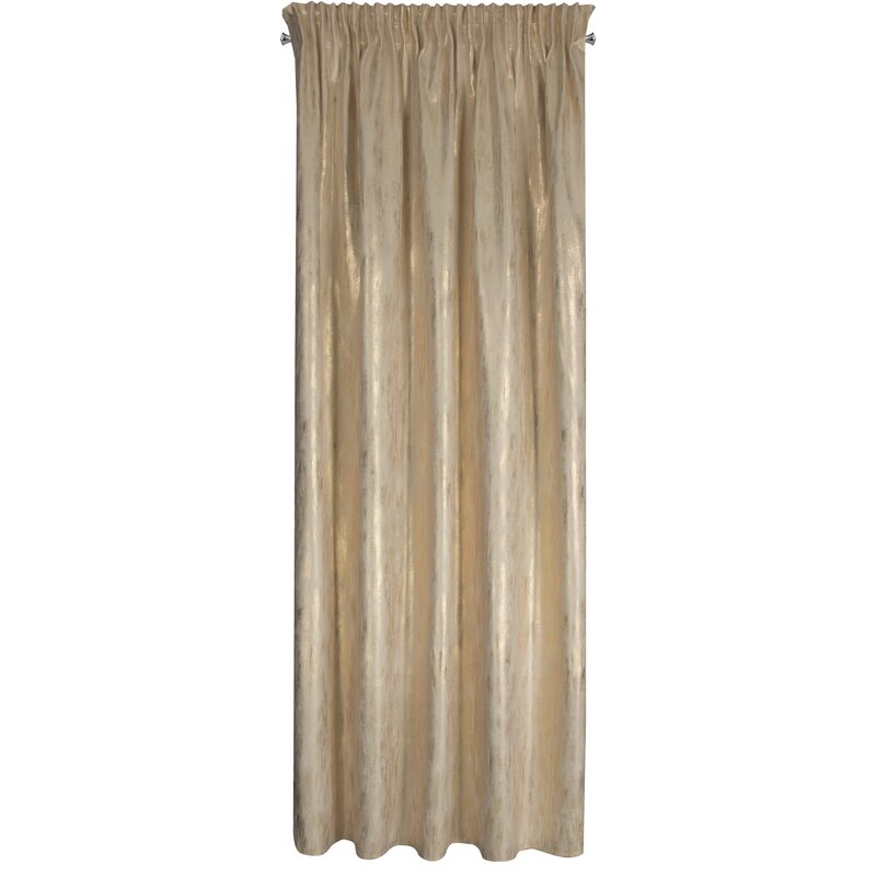 Zasłona gotowa Emila kremowa 140 x 270 cm – zaciemnia i zdobi