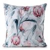 Poszewka Garden biała 45 x 45 cm – ożywi wnętrze